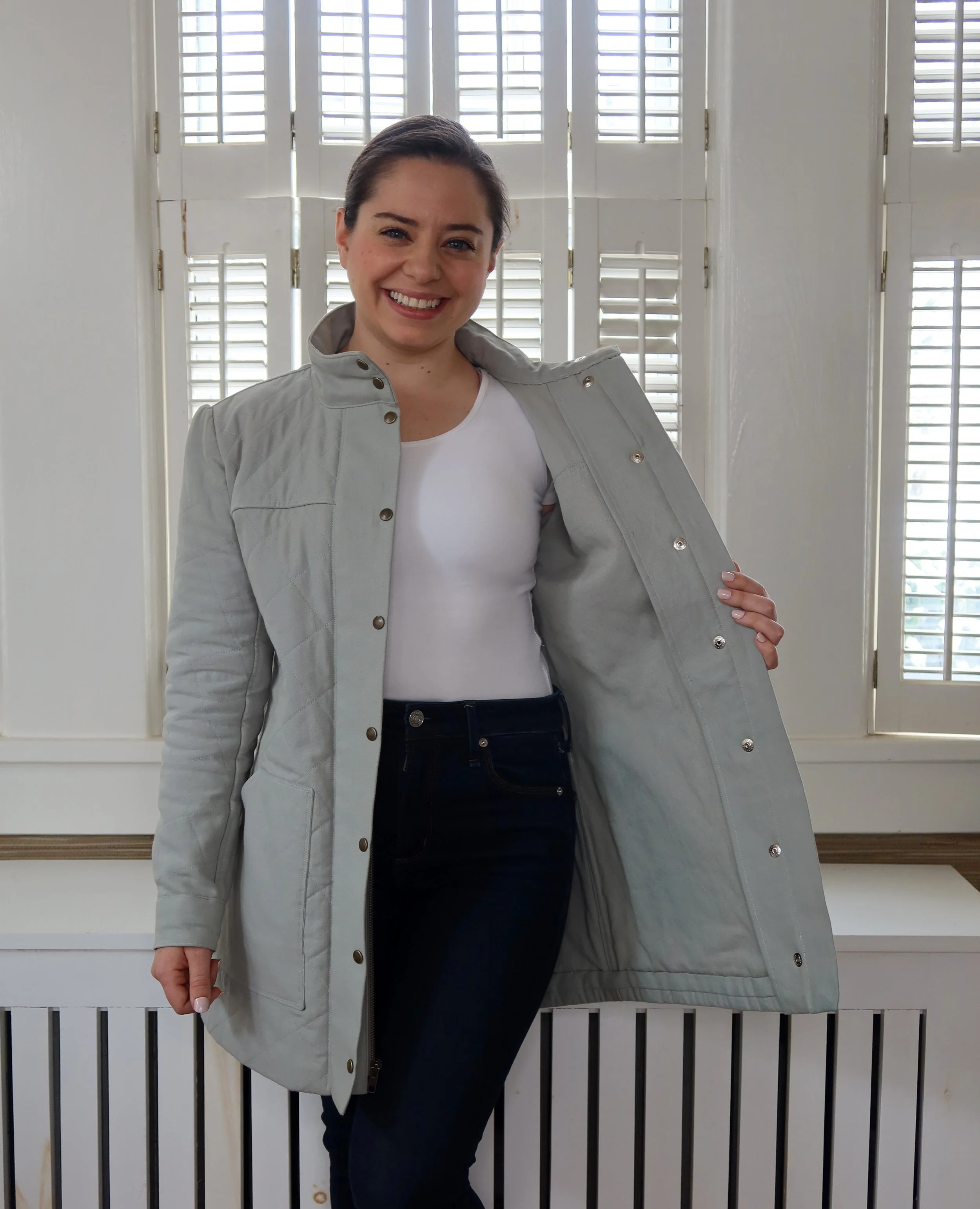 Quilted Kelly Anorak — Trish Stitched